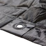 Abdeckplane mit ultraschallverschweißter Öse Xstrong Home 90 schwarz