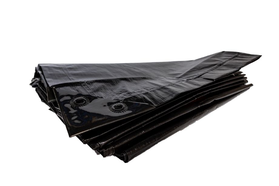 Xstrong Abdeckplane Home 90 Schwarz, nicht gewebt, laminierte Plane