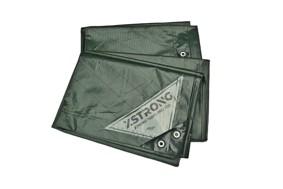 Xstrong Abdeckplane Pro 200 Grün, nicht gewebt, mehrlagig laminiert