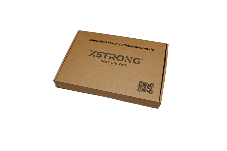 Abdeckplane Musterbox