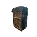 Palettenhaube für Brennholz