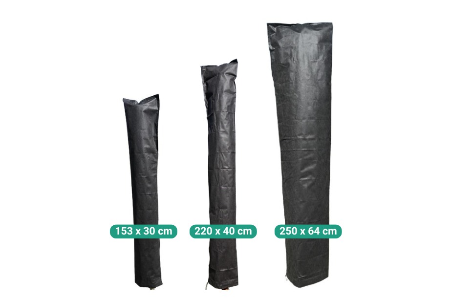 Sonnenschirm Schutzhüllen in 3 Größen – Xstrong Premium Covers wasserdicht UV-beständig